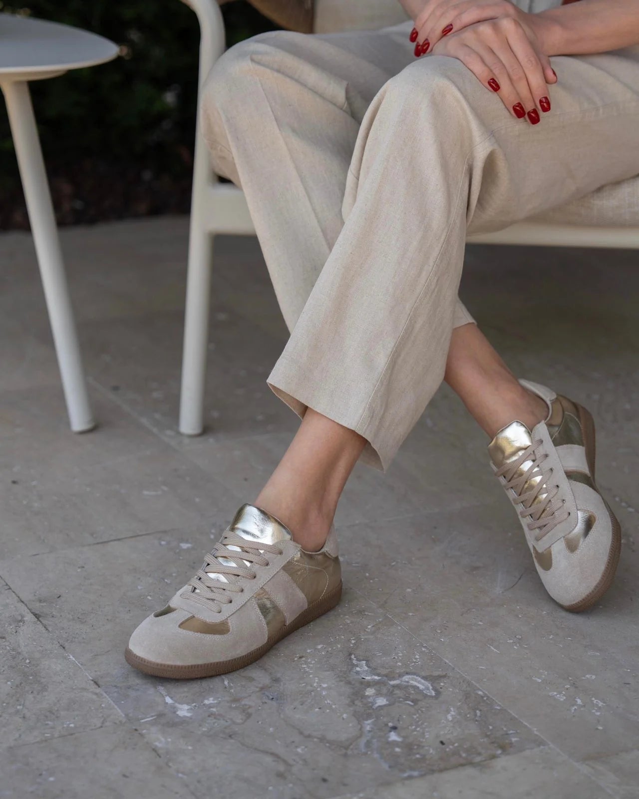✨ Zapatillas Urbanas LÜZIA Doré – Brillo que Inspira ✨