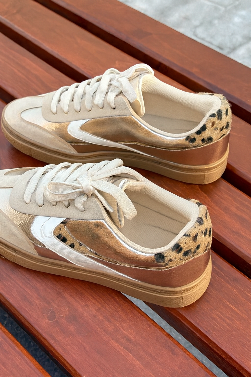 🥿 MILÁN Gold Animal Print – Edición Exclusiva 🥿