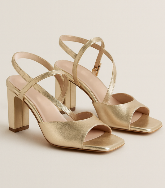 ✨ Sandalias Gold Elegance 👡