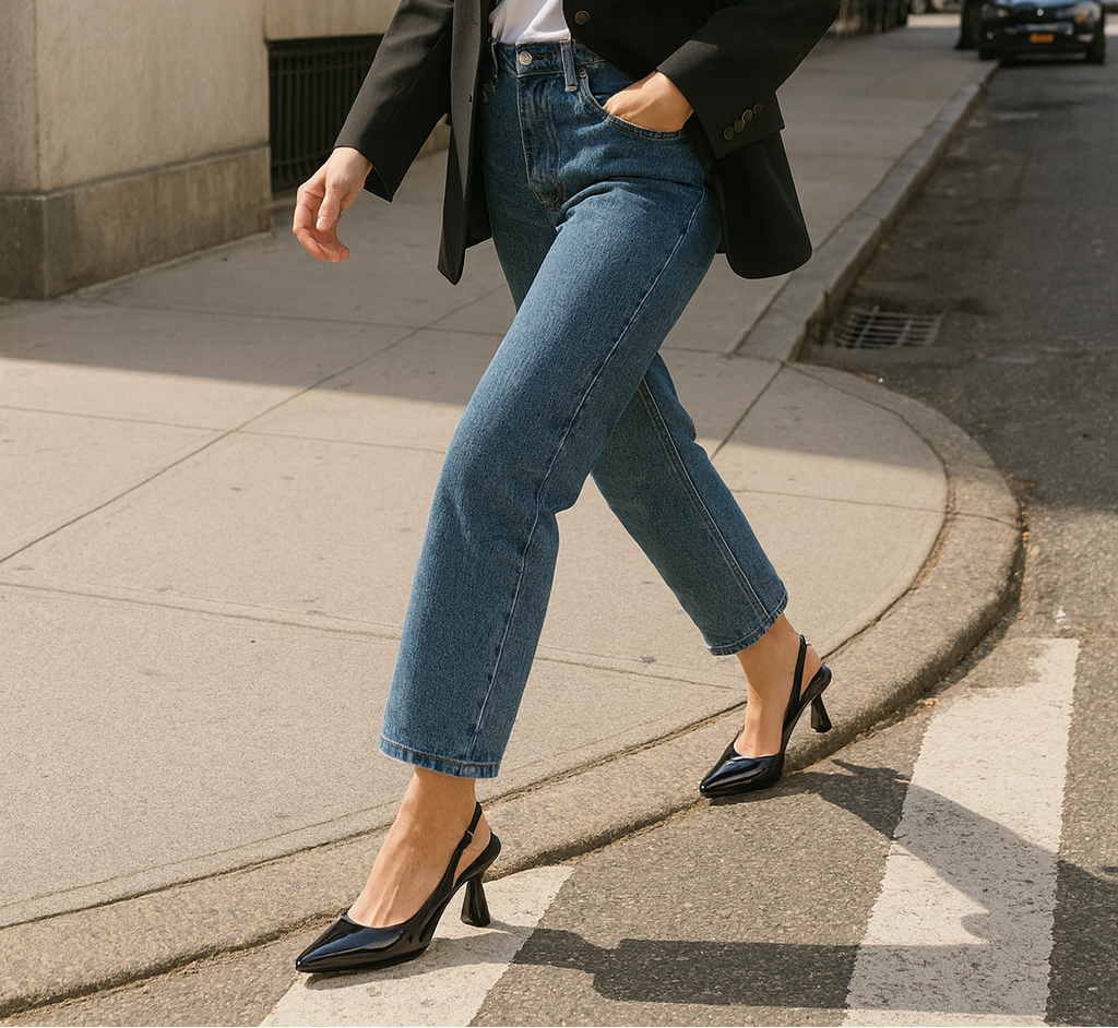 👠 Slingback Noir Elegance ✨