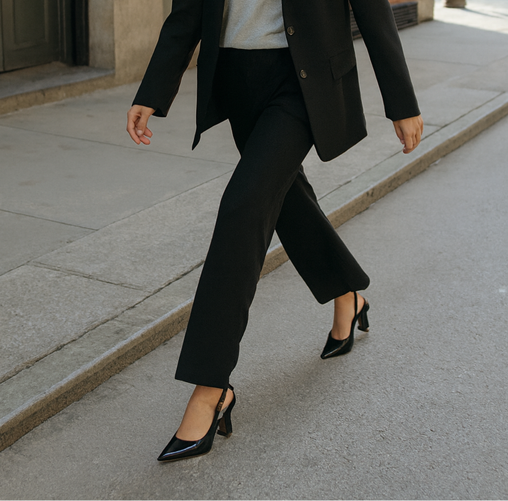 👠 Slingback Noir Elegance ✨