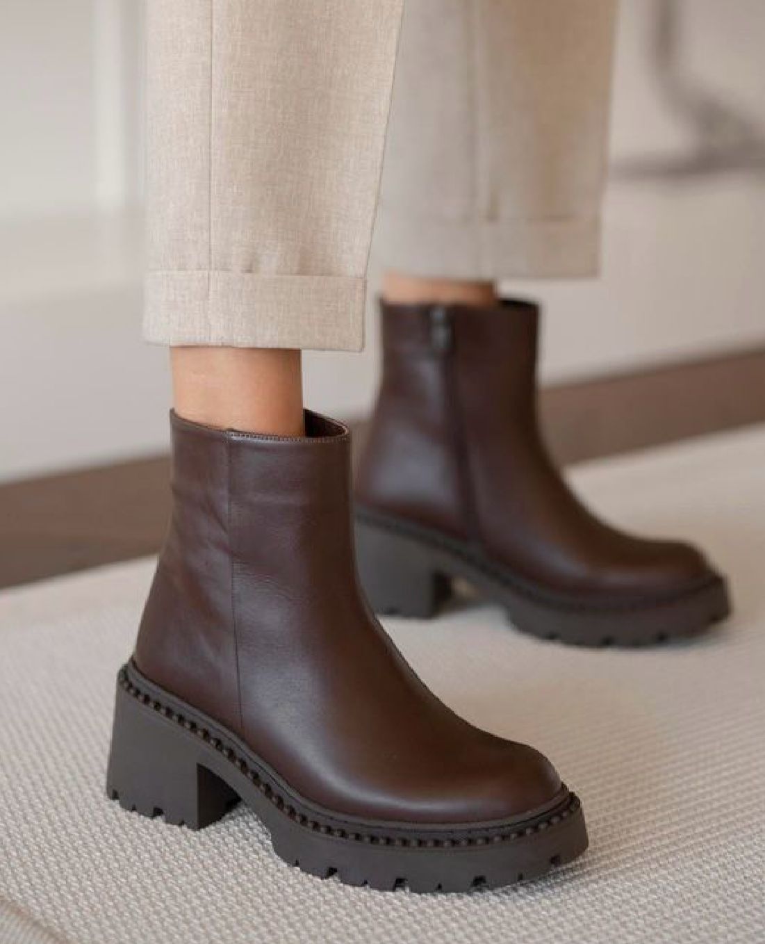 👢 Botines Urban Comfort Chocolate ✨