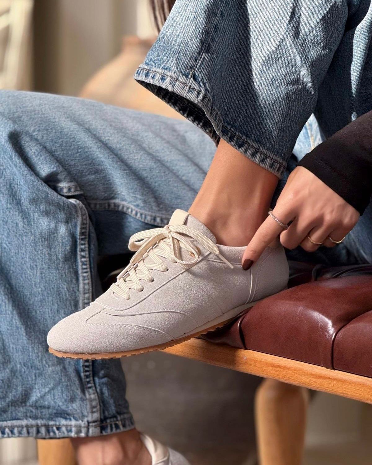 🤍Zapatillas Urban Cream Essential