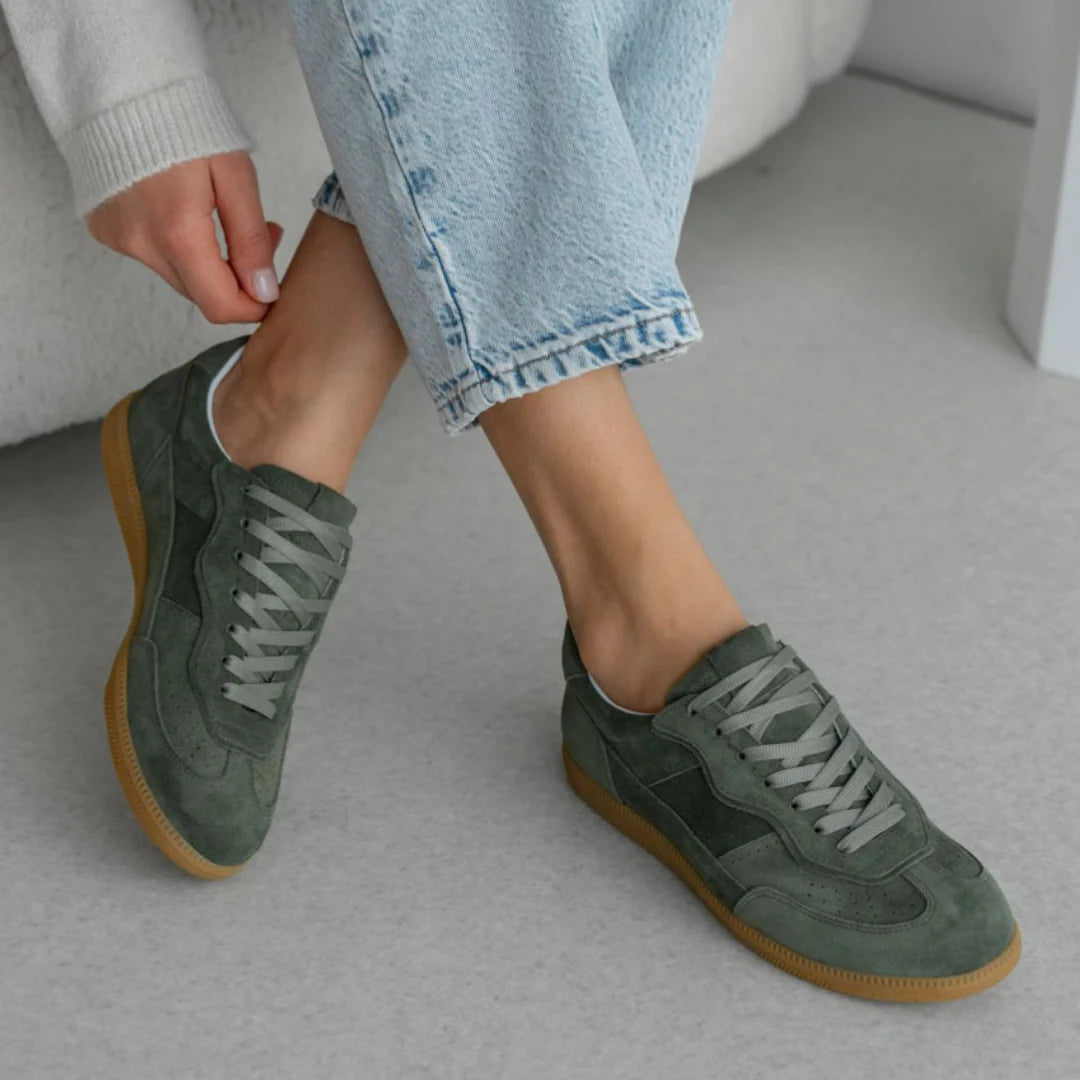 👟 Zapatillas Urban Suede Verde Oliva